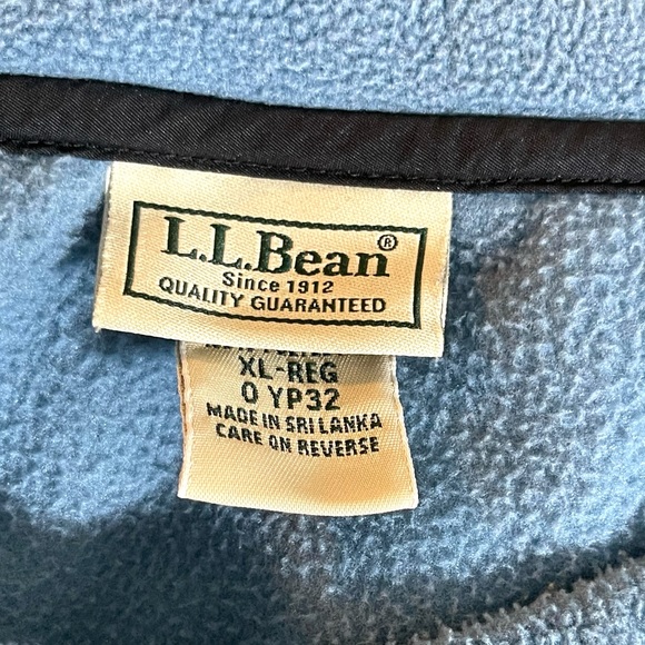 LL Bean Mens Fleece Pullover Shirt - Picture 7 of 10